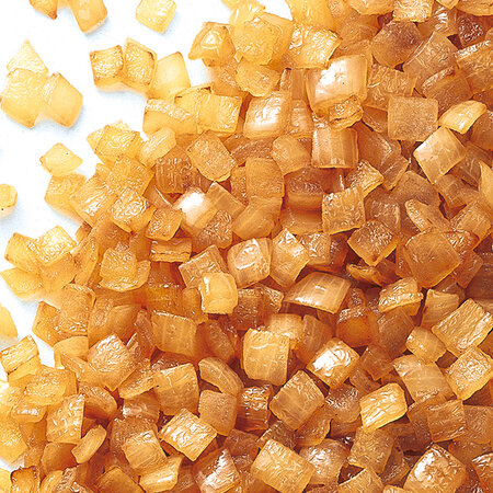 Prefried diced onions