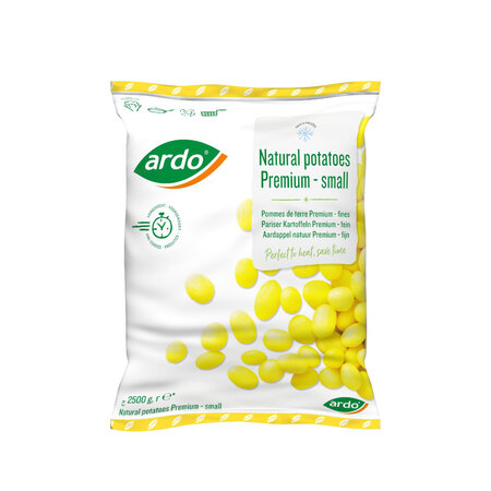 ardo express natural potatoes premium - small 2,5kg 