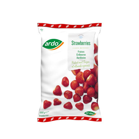 ardo les fruits strawberries 1kg 