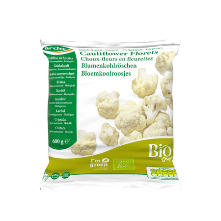 Cauliflower florets Organic 20/60 | Ardo