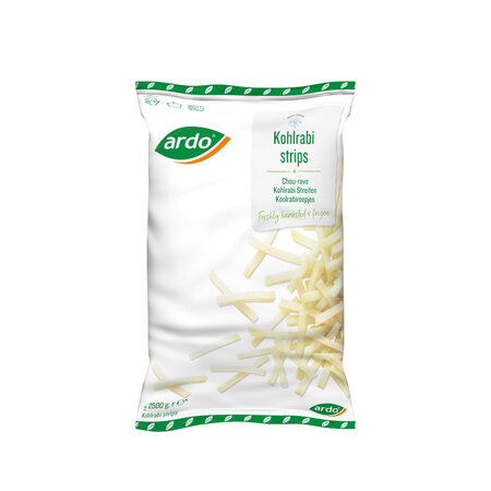 ardo kohlrabi strips 2,5kg 