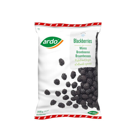 ARDO LES FRUITS BLACKBERRIES 2,5KG 