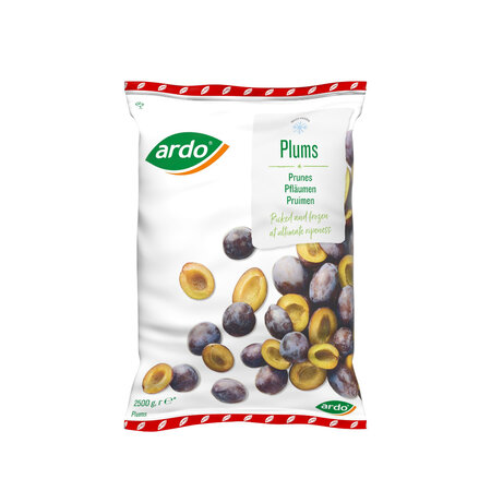 ardo les fruits plums 2,5kg 