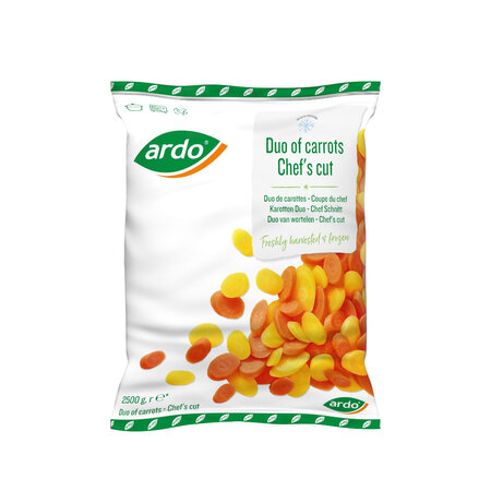 Duo of carrots Chef's cut 2.5kg