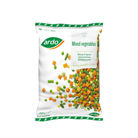 Ardo Mixed Vegetables 2.5 kg